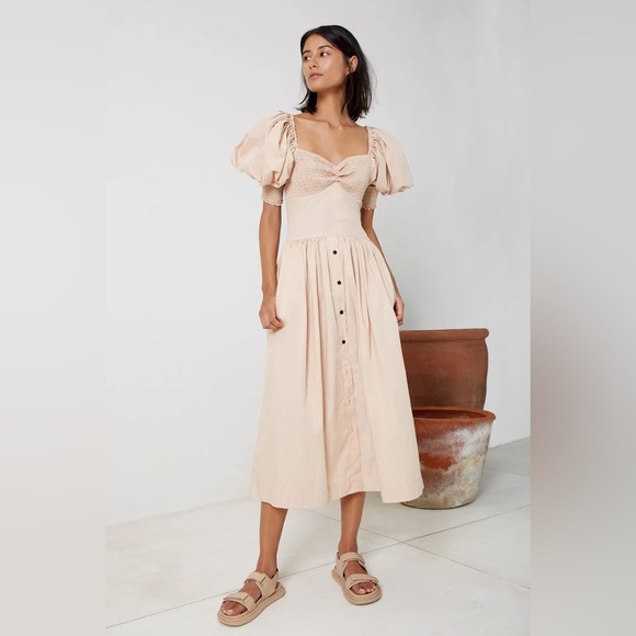 S/w/f puff sleeve dress - Picture 7 of 7